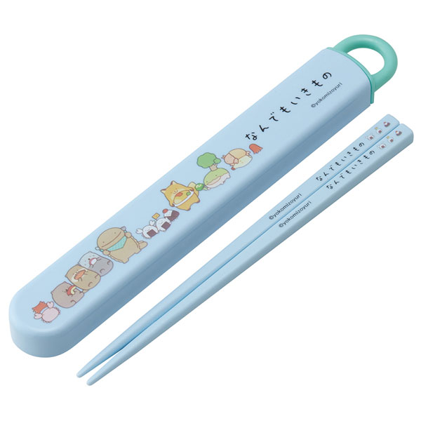 スケーター 抗菌 食洗機対応 スライド箸＆箸箱セット 「普通郵便送料