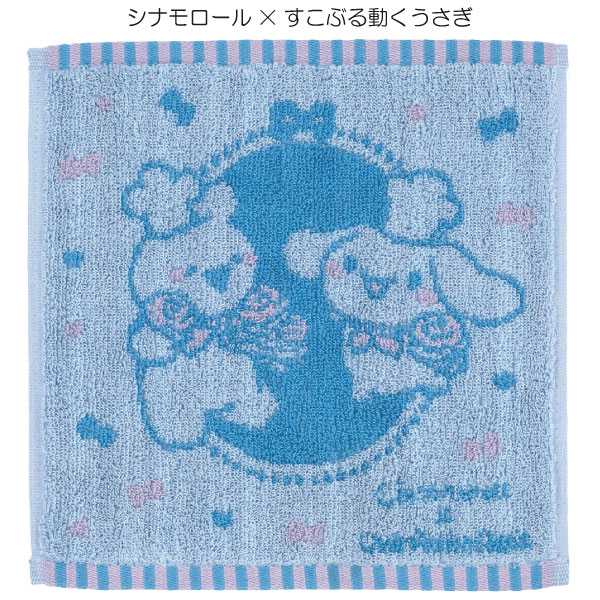 sanrio（サンリオ） ハンドタオル 25×25cm 「普通郵便送料無料