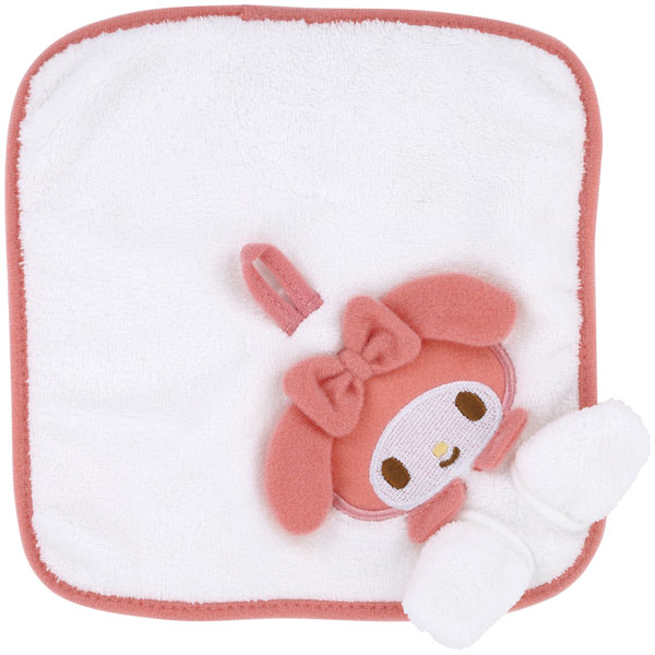 sanrio（サンリオ） パペット風 ケース付 ハンドタオル 20×20cm 「普通