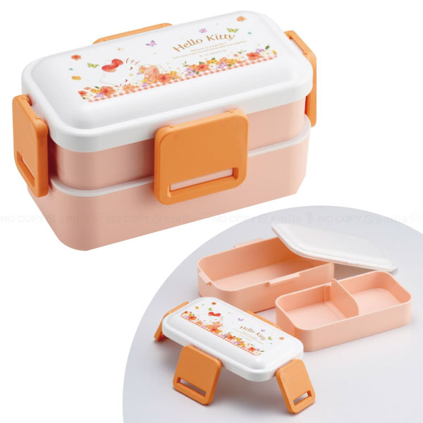 スケーター 食洗機対応 ふわっと弁当箱 2段 600ml / キャラクター 弁当