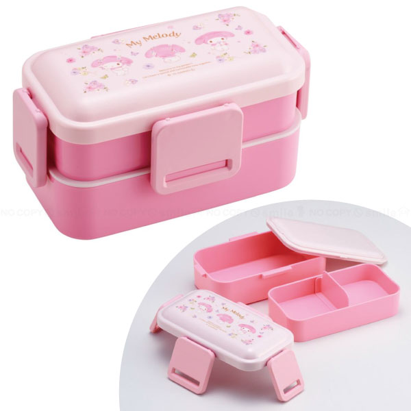 スケーター 食洗機対応 ふわっと弁当箱 2段 600ml / キャラクター 弁当