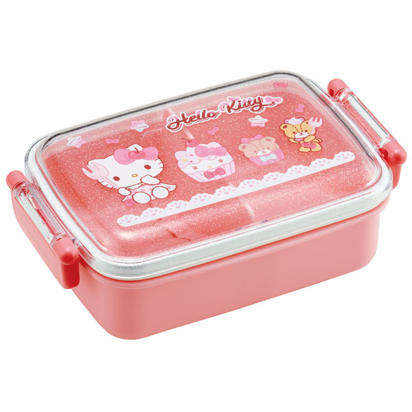スケーター 食洗機対応 ふわっとフタ タイト ランチボックス 450ml