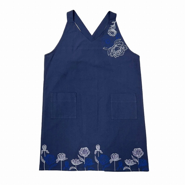 丸和貿易 ホームドレスエプロン 「ゆうパケ送料無料」/ エプロン 花