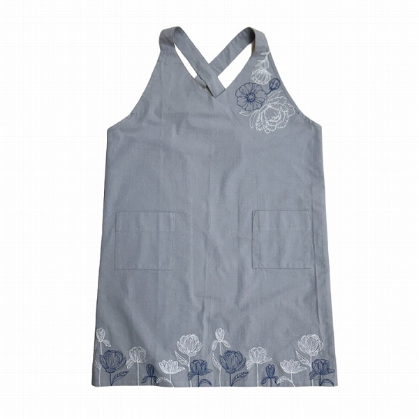 丸和貿易 ホームドレスエプロン 「ゆうパケ送料無料」/ エプロン 花