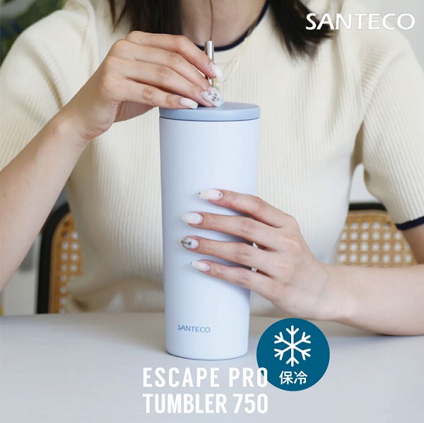 SANTECO ESCAPE PRO タンブラー 750 / 保冷 水筒 真空断熱 ステンレス