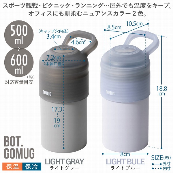 CB JAPAN（シービージャパン） BOT. GO MUG / ペットボトル 保冷 保温