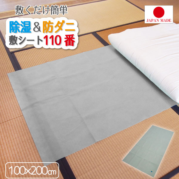 半額！POLA♡ダニ除け除湿敷きマット（押入れ・収納用）2枚セット 敷くだけ簡単 除湿&防ダニ敷きシート110番 FP-420 / 除湿 防ダニ ダニ