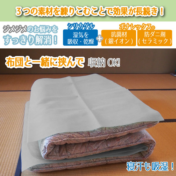 半額！POLA♡ダニ除け除湿敷きマット（押入れ・収納用）2枚セット 半額！POLA♡ダニ除け除湿敷きマット（押入れ・収納用）2枚セット 半額