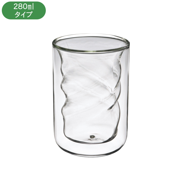 ダブルウォールグラス / グラス コップ カップ ガラス ホット アイス ドリンク コーヒー ビール 二重構造 結露しない 可愛い おしゃれ 映え 食洗機対応｜smile-hg｜04