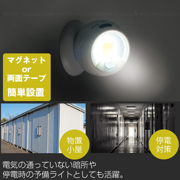 RooMy ルーミー ボールセンサーライト RMY-09 / センサー 自動 点灯