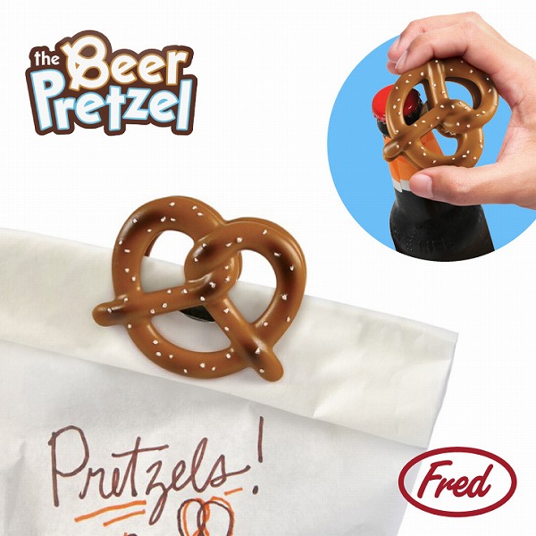 Fred（フレッド） ビアプレッツェル ボトルオープナー&クリップ