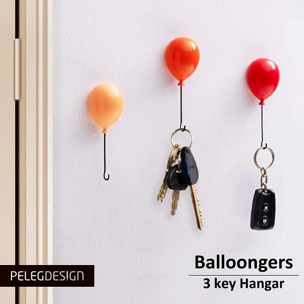 バルーンハンガー 3個入 「コンパクト便」/ フック マグネット 風船