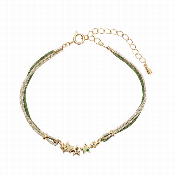 Be:ion 繊維製ベージュブレスレット&アンクレットのセット Be:ion 繊維製ベージュブレスレット&アンクレットのセット 【公式通販】