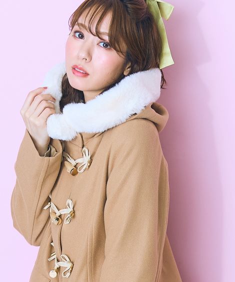 シニアファッション】エコファーリバーシブルコート 通販