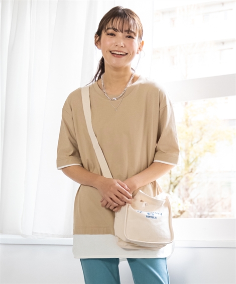 レア今季新作タグ付tobechic大きいサイズ44♥︎ジャスミンプリントチュニック 大きいサイズ ワッフル サイドボタン チュニック | ハッピーマリリン