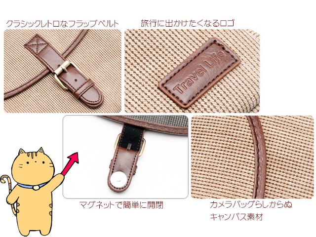 【 】クラシックロゴカメラバッグ セール】モノグラムロゴカメラバッグ（ボディバッグ/ウエスト
