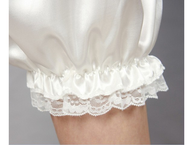 ホワイト コットン ドロワーズ ペチコート ペチパンツ 膝丈 レース 楽天市場】ペチパンツ レース 綿100% コットン ドロワーズ 見せ
