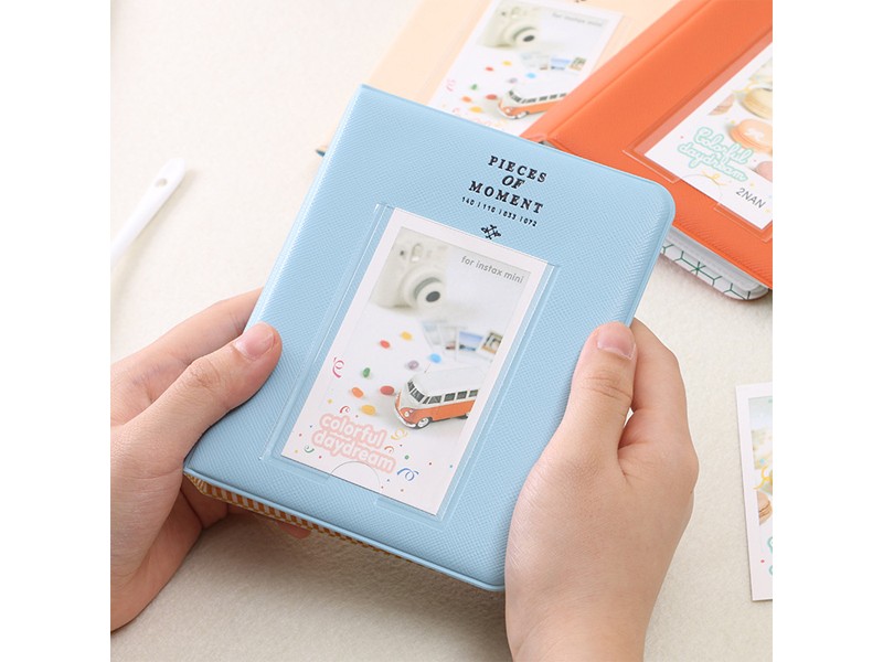 送料無料 チェキ フィルム 収納 アルバム 全3色 / ポケットアルバム