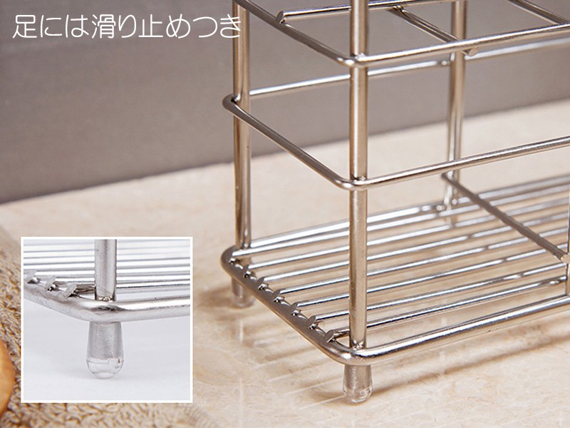 ステンレス 歯ブラシスタンド / ホーム インテリア 家族 ファミリー