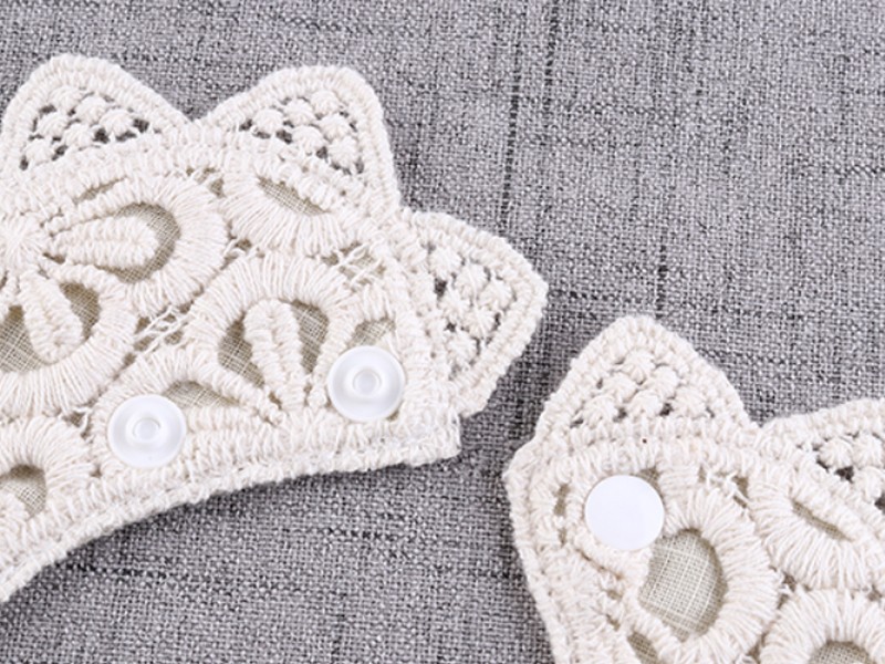 送料無料 レース スタイ 2デザイン / ホワイト ベビー BABY 赤ちゃん