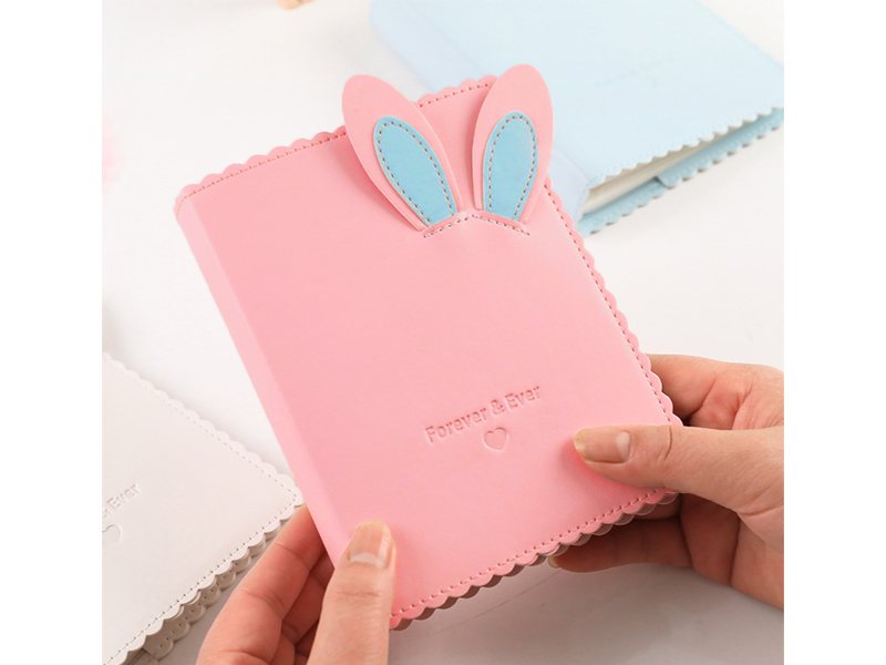 チェキ アルバム かわいい うさぎ / instax mini チェキ用アルバム