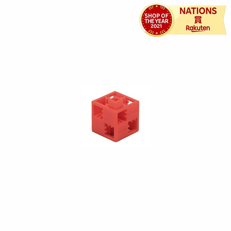 Artecブロック 基本四角 24P 赤 アーテック ブロック レッド 四角 四角形 基本 単品 部品 ブロックパーツ 組み立て
