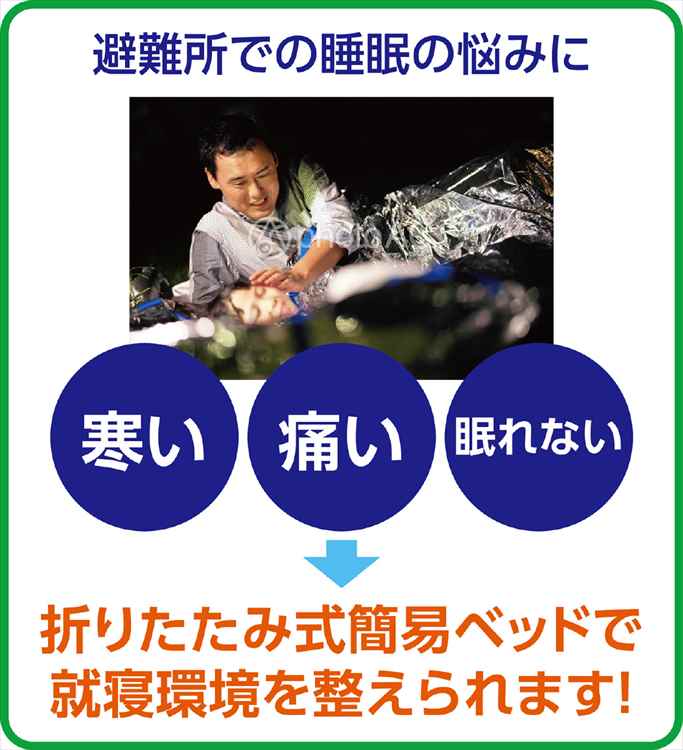 折りたたみ式簡易ベッド 仮眠用 災害時 備品 避難所 アウトドア 便利 非常時 緊急時 雑貨 ホビー インテリア 寝具 人気 定番 おすすめ :artc6112:雑貨おもちゃのスマスマ