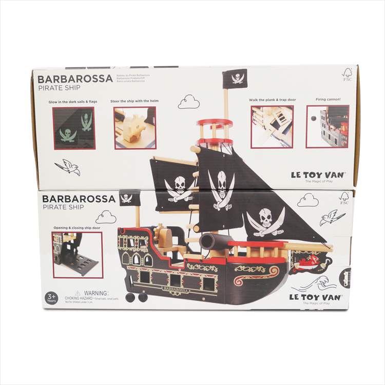 海賊船 ルトイヴァン イギリス 英国 ロンドン カラフル かわいい おもちゃ 木のおもちゃ 木製 知育玩具 安心 安全 クラシックスタイル 本格的｜smile-zakka｜04