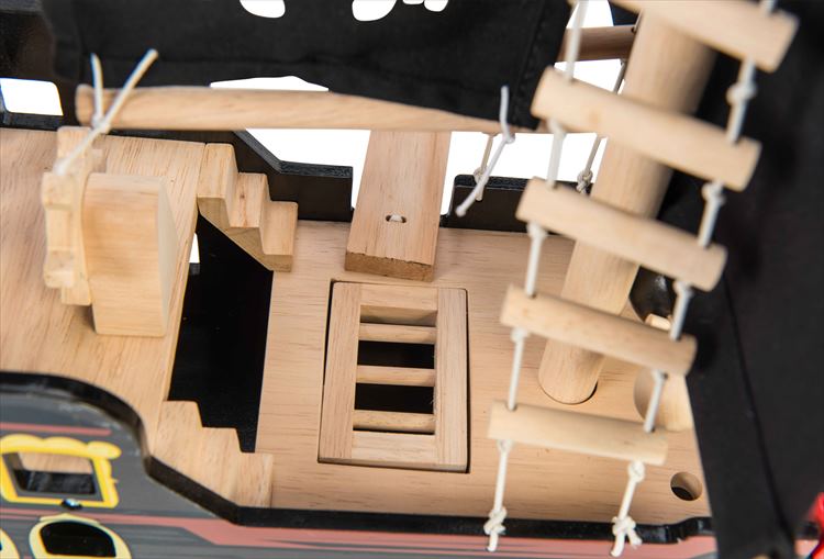 海賊船 ルトイヴァン イギリス 英国 ロンドン カラフル かわいい おもちゃ 木のおもちゃ 木製 知育玩具 安心 安全 クラシックスタイル 本格的｜smile-zakka｜08