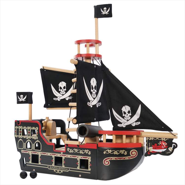 海賊船 ルトイヴァン イギリス 英国 ロンドン カラフル かわいい おもちゃ 木のおもちゃ 木製 知育玩具 安心 安全 クラシックスタイル 本格的｜smile-zakka｜13