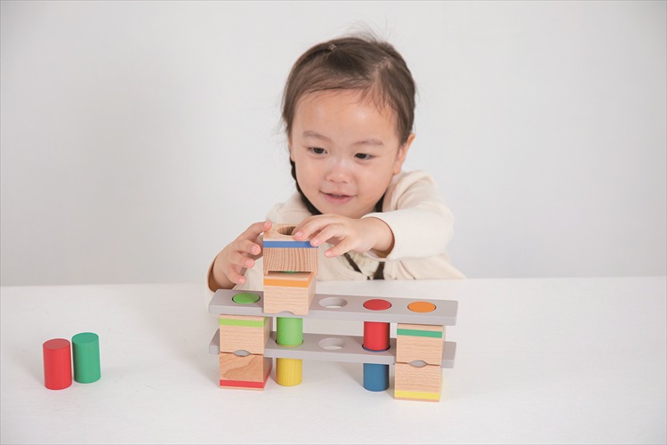 Feel Good Cubes Poton エドインター 積み木 ポットン落とし ブロック