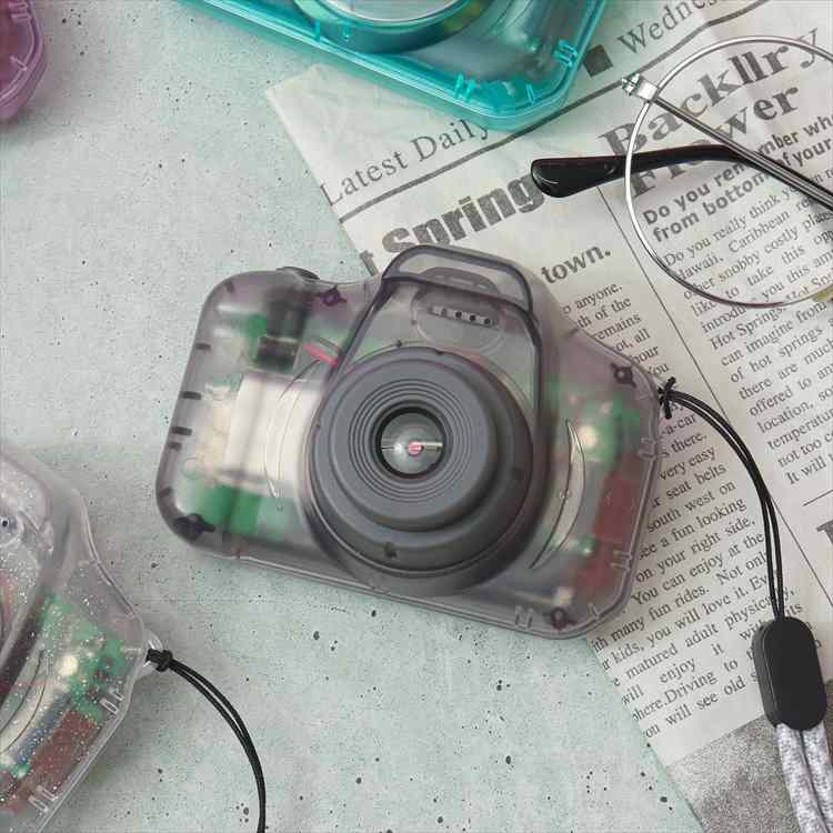 UN_VI OMOIDE CAMERA CLEAR キッズカメラ トイカメラ 子供用カメラ おしゃれ かわいい  写真 動画 ギフト｜smile-zakka｜11