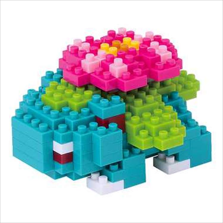 NBPM-018 ポケットモンスター フシギバナ カワダ ナノブロック nanoblock ブロック 世界最小級ブロック 12才以上 ポケモンシリーズ