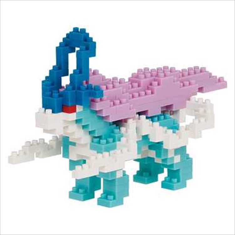 NBPM_091 ナノブロック ポケットモンスター スイクン ポケナノシリーズ カワダ nanoblock ブロック 世界最小級ブロック ミニサイズ