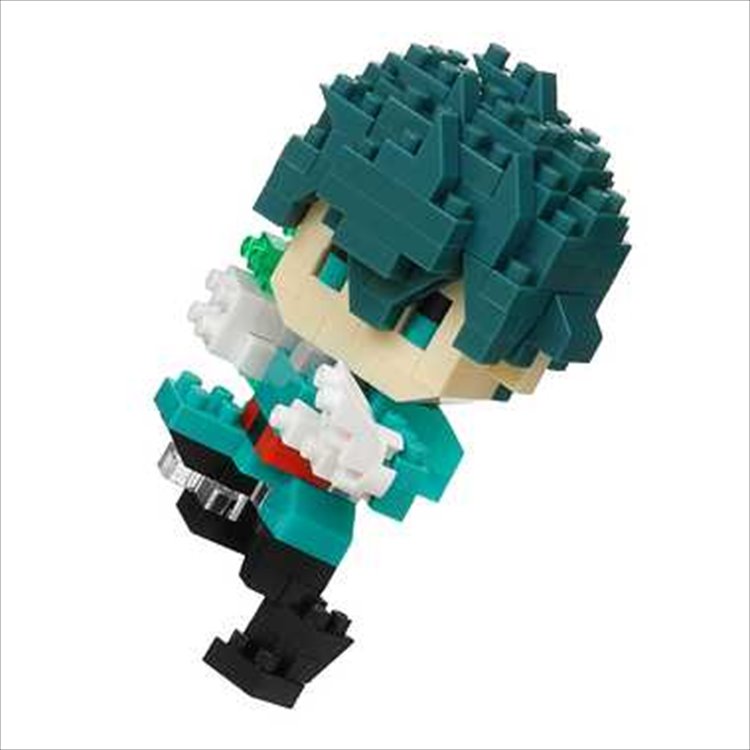 NBCC_142 ナノブロック 僕のヒーローアカデミア 緑谷 出久 カワダ nanoblock 世界最小級ブロック ミニサイズ 12才以上 180ピー