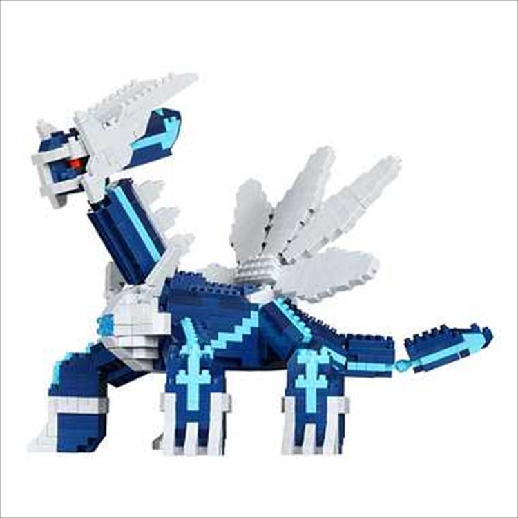 NBPM_094 ナノブロック ポケットモンスター ディアルガ デラックス エディション カワダ nanoblock ポケナノシリーズ 12才以上 1