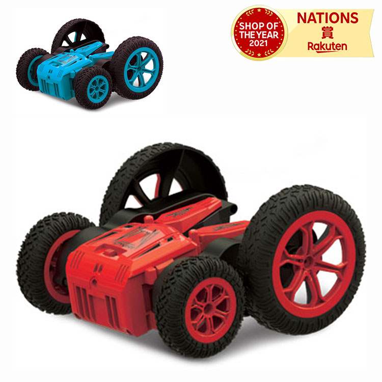 27MHz R/C アクションバギー スピン ラリアット 赤 電動ラジオ