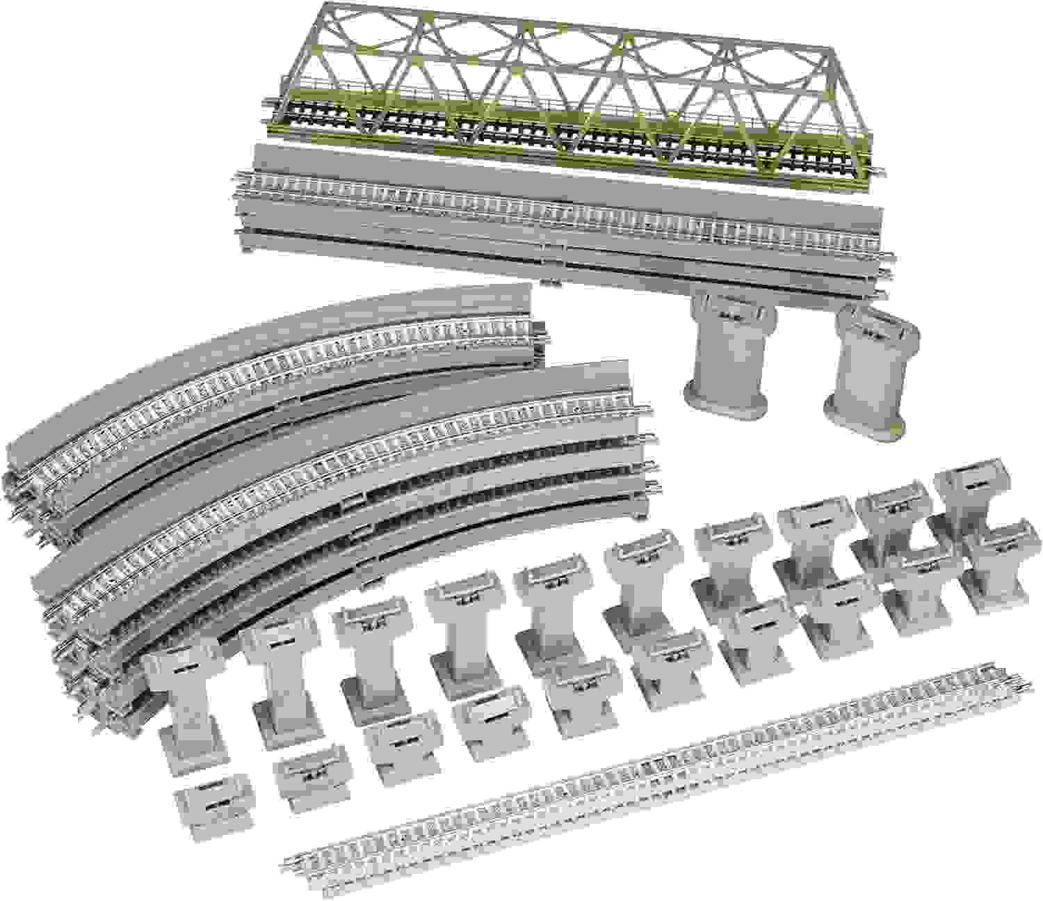 TOMIX Nゲージ レールセット 立体交差化セット Cパターン 91027 鉄道模型 レールセット 拡張 パーツ 駅 ホーム 初心者 親子 子ども