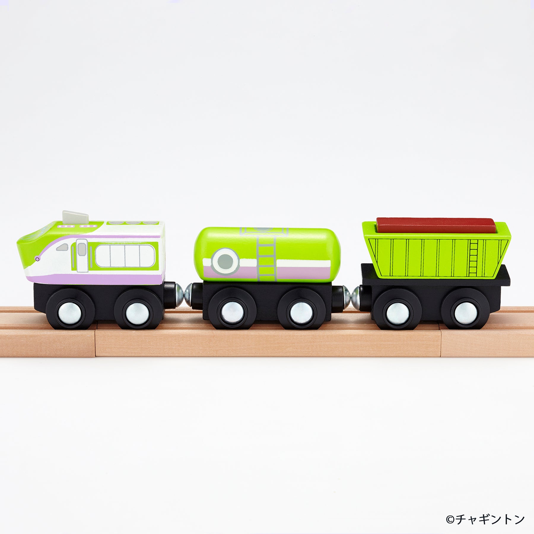 チャギントン　木製トレイン　木製　木製車両 ポポンデッタ 電車 木のおもちゃ 鉄道 moku TRAIN チャギントン
