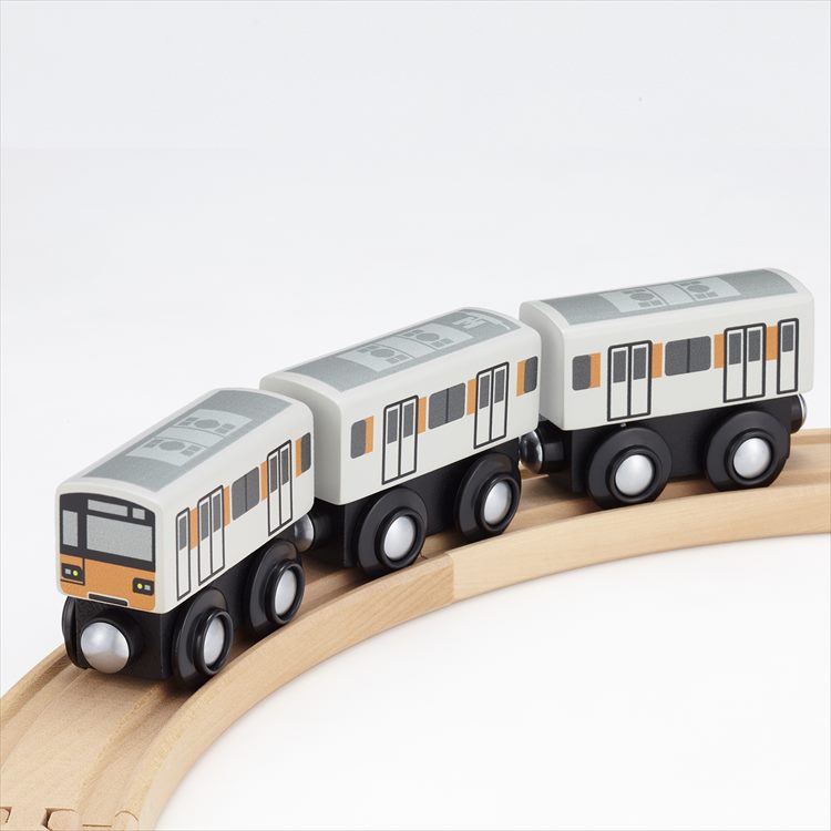 moku TRAIN E5系はやぶさ＆E6系こまち連結セット 新幹線 人気 木製