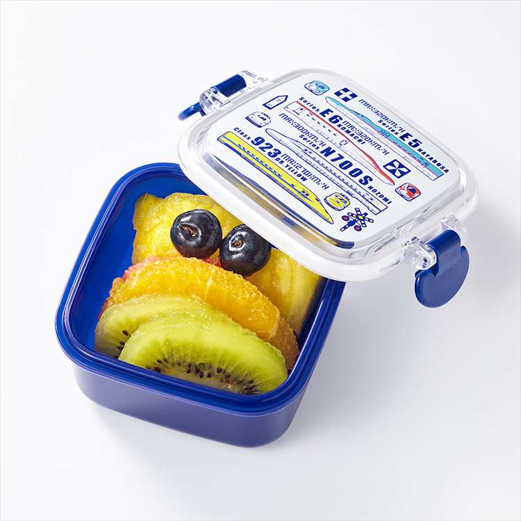 てつどうデザートケース 新幹線＆鉄道標識 150ml ポポンデッタ ランチボックス ミニ レンジ可 食洗器可 ランチ 鉄道グッズ ランチグッズ 通園 |  | 02