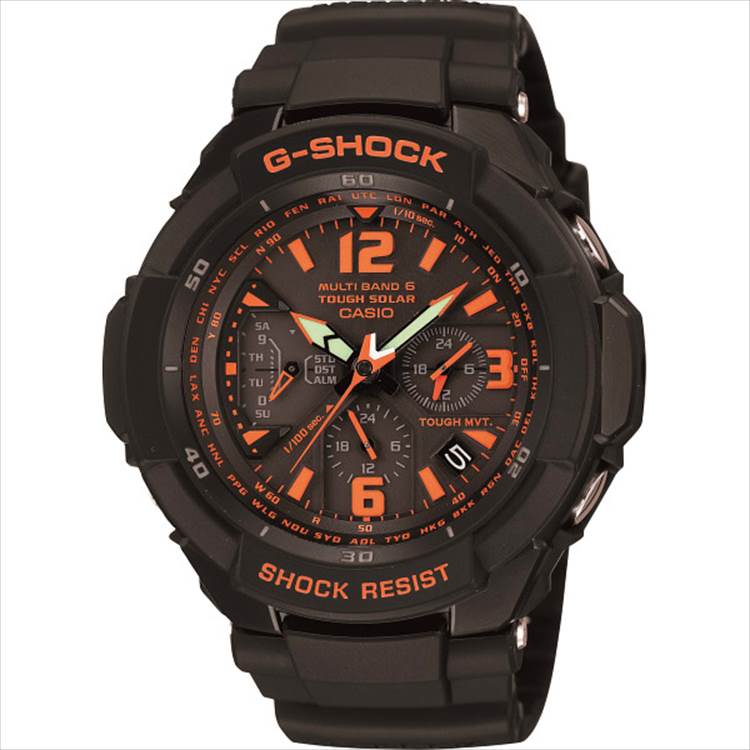 カシオ Ｇ−ＳＨＯＣＫ 腕時計 【ＧＷ−３０００Ｂ−１ＡＪＦ】 CASIO Gショック RANGEMAN レンジマン 時計 メンズウォッチ ソーラー電