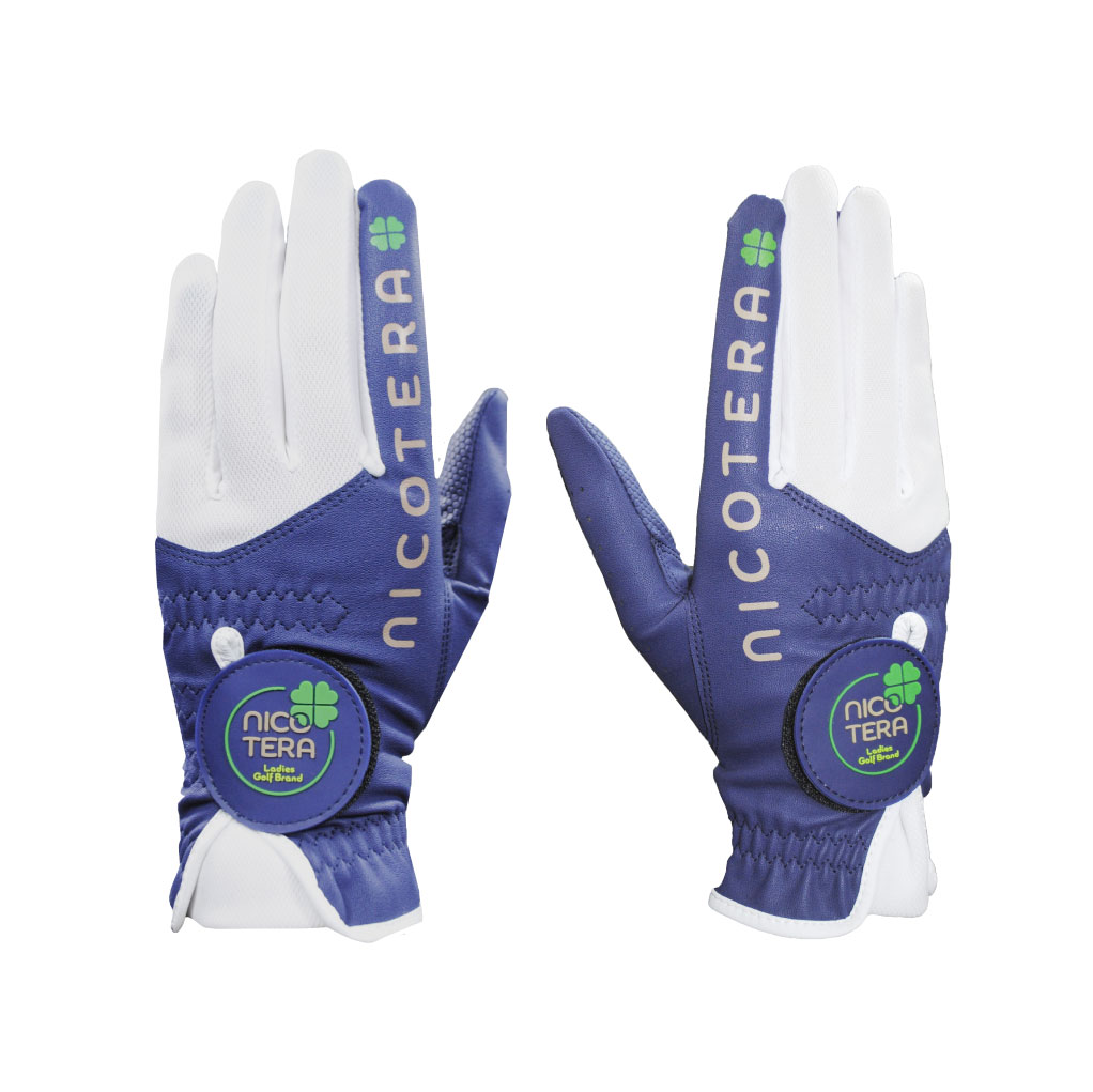 LEZAX（レザックス） ニコテラ ゴルフグローブ（両手用）NTGL-3655