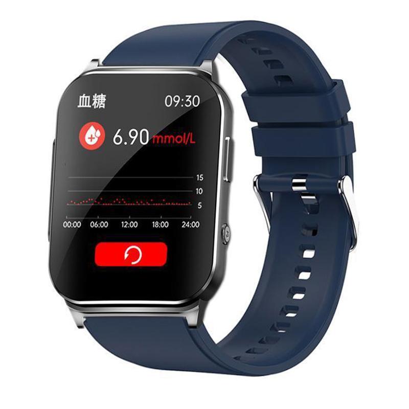 「医療レベル心電図ECG+PPG 」スマートウォッチ 日本製センサー 通話機能 血糖値 血圧測定 心拍数 血中酸素 睡眠管理 歩数計 体温 生理管理 LINE通知 敬老の日の画像