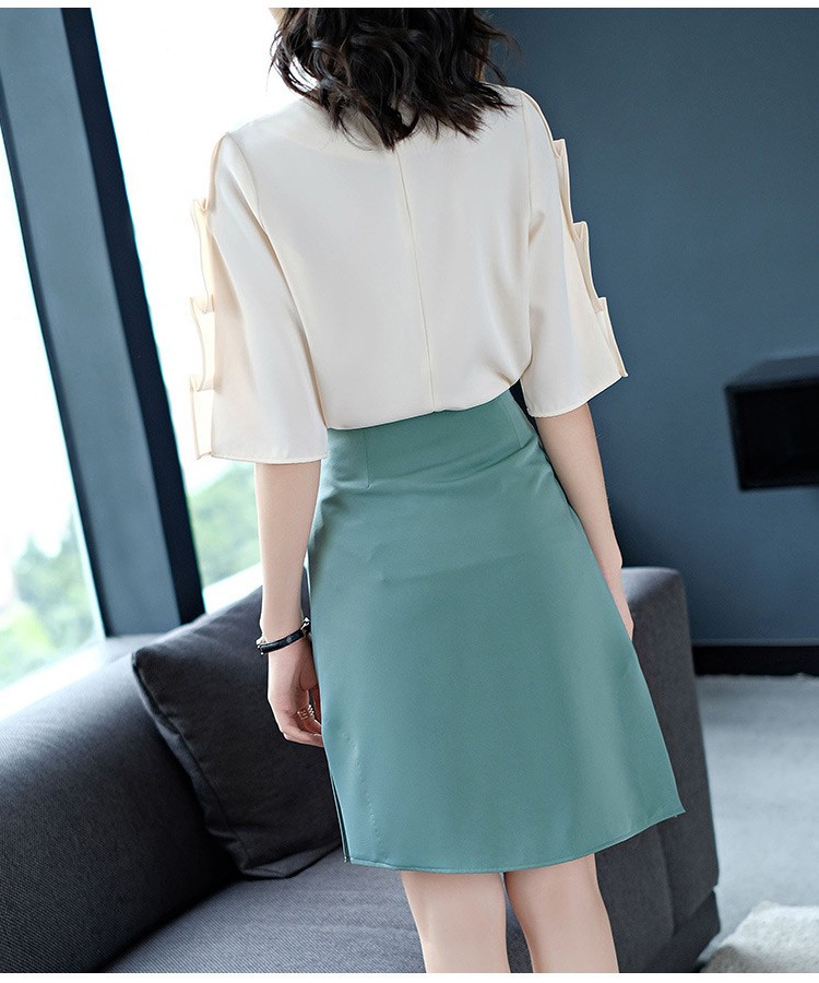 安い本物 セットアップ レディース 夏 上下セット 半袖 スカート きれいめ オシャレ 通勤 オフィス 純正クーポン Ssl Daikyogo Or Jp