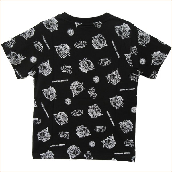 モンスターストライク　モンスト　半袖Tシャツ　ルシファー　キャラクター　黒　Ⅼ モンスターストライク モンスト ルシファー Tシャツ - メルカリ
