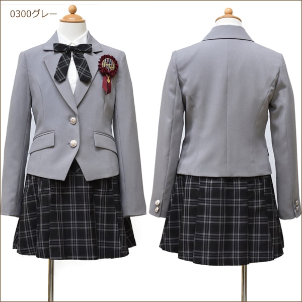 ZIDDY 卒服 卒業式 ジャケット エンブレムワッペン付き150cm