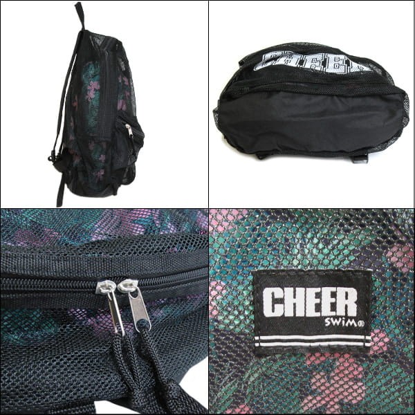 女の子 Cheer リュック型 プールバッグ ブラック ネイビー B0318 チアー 5 Z0 B0318 すまいるまこ 通販 Yahoo ショッピング