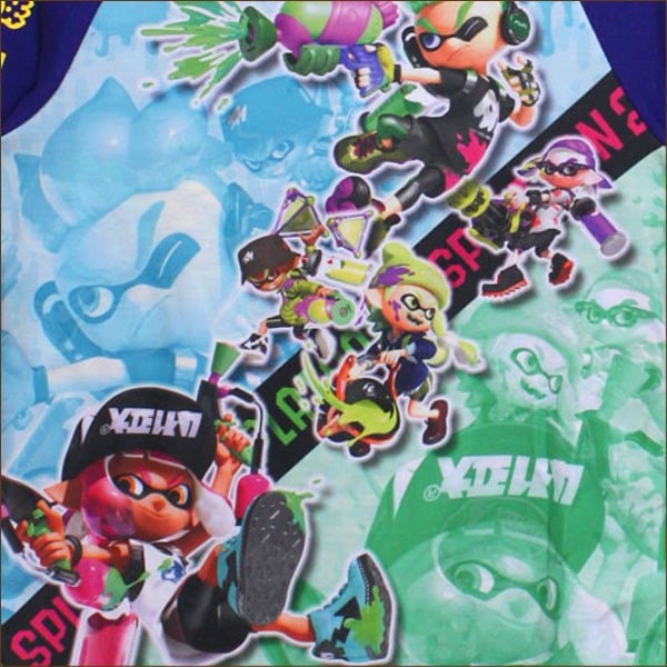 スプラトゥーン2 光るパジャマ 2点セット 120cm 130cm 140cm 150cm 67ネイビー 2486182A BANDAI バンダイ  :z02493-d5578:すまいるまこ - 通販 - Yahoo!ショッピング