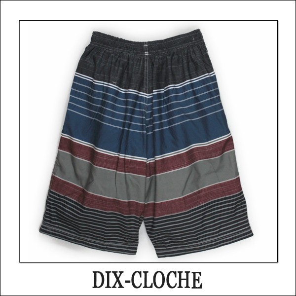 水着 メンズ サーフパンツ 4757 M L LL A青 B赤 DIX-CLOCHE